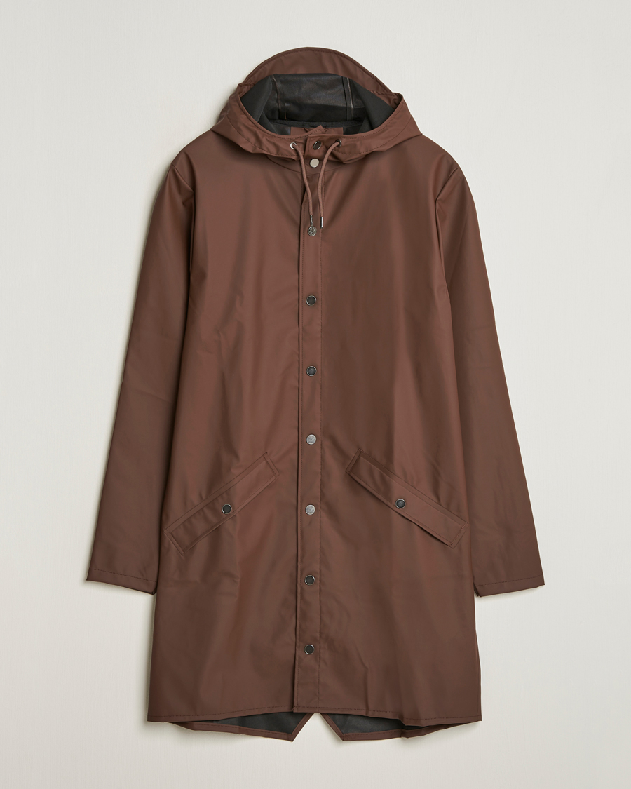 Herr | Jackor | RAINS | Long Jacket Frame Brown
