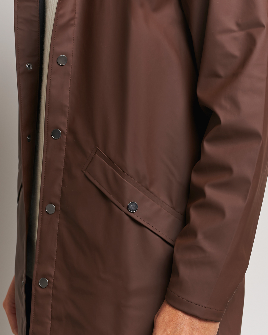 Herr | Jackor | RAINS | Long Jacket Frame Brown