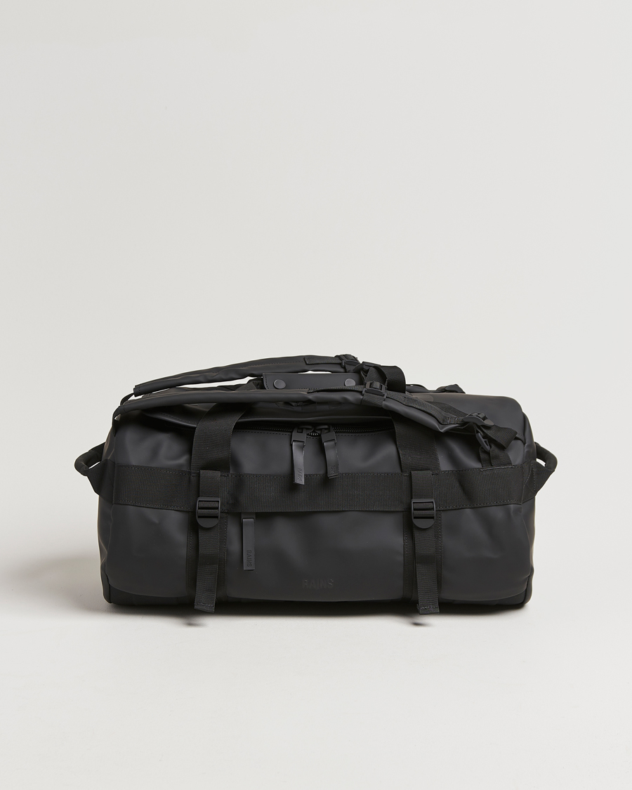 Herr | RAINS Texel Small Duffel Bag Black | RAINS | Texel Small Duffel Bag Black