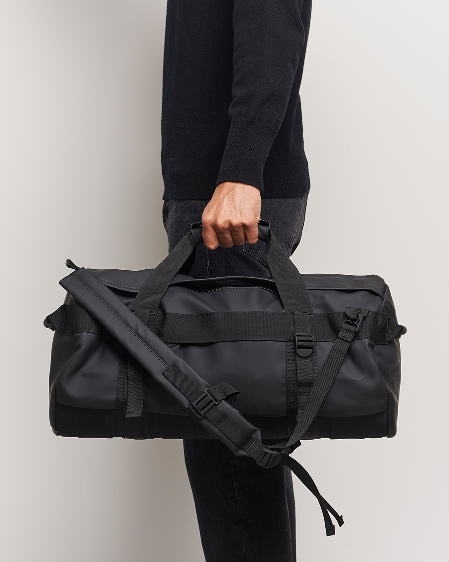 Herr | RAINS Texel Small Duffel Bag Black | RAINS | Texel Small Duffel Bag Black
