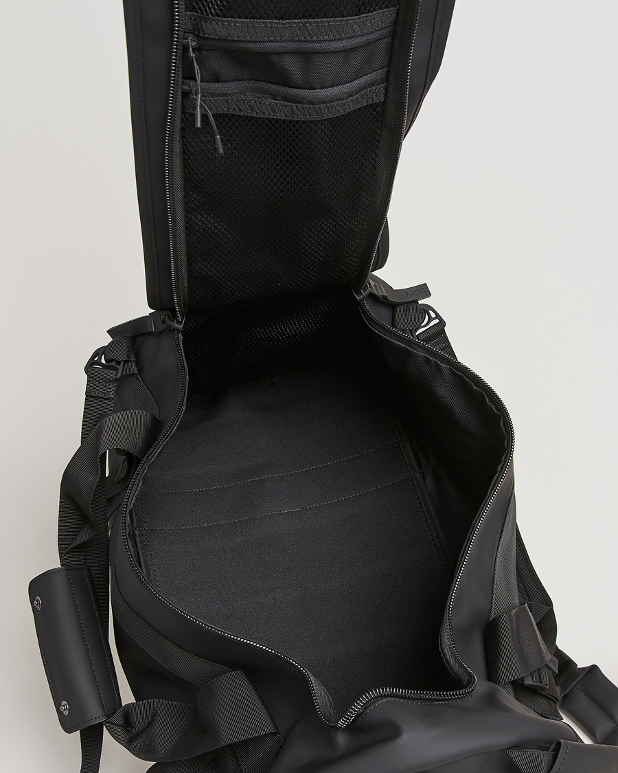 Herr | RAINS Texel Small Duffel Bag Black | RAINS | Texel Small Duffel Bag Black
