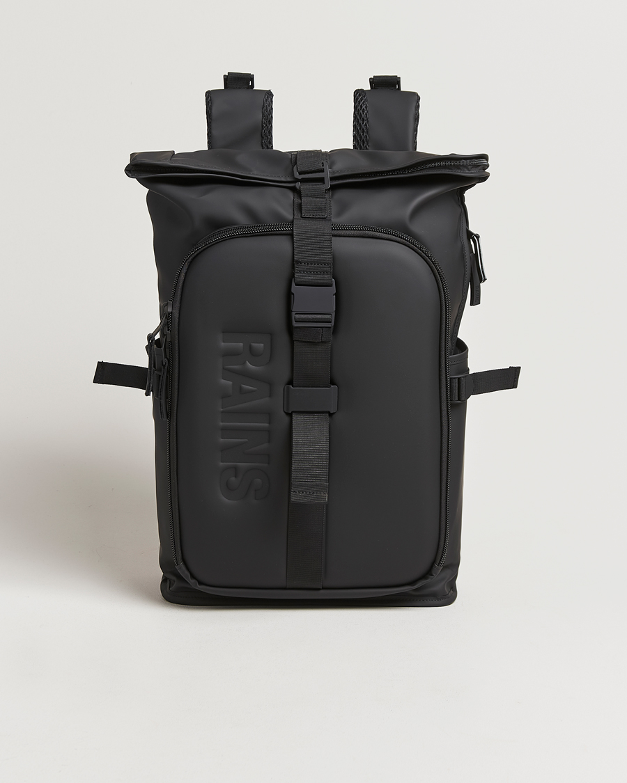 Herr | RAINS Texel Moulded Backpack Black | RAINS | Texel Moulded Backpack Black