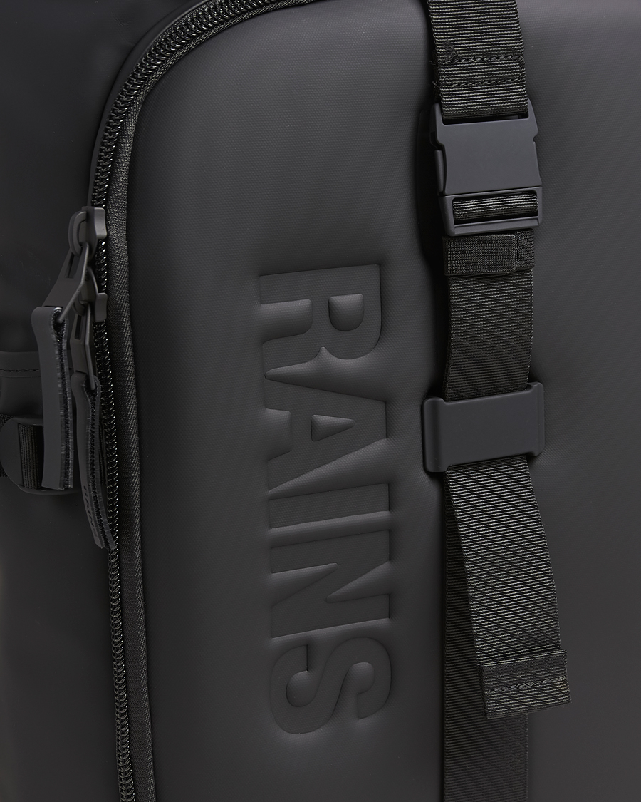 Herr | RAINS Texel Moulded Backpack Black | RAINS | Texel Moulded Backpack Black