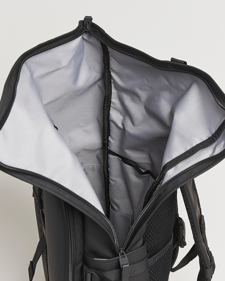 Herr | RAINS Texel Moulded Backpack Black | RAINS | Texel Moulded Backpack Black
