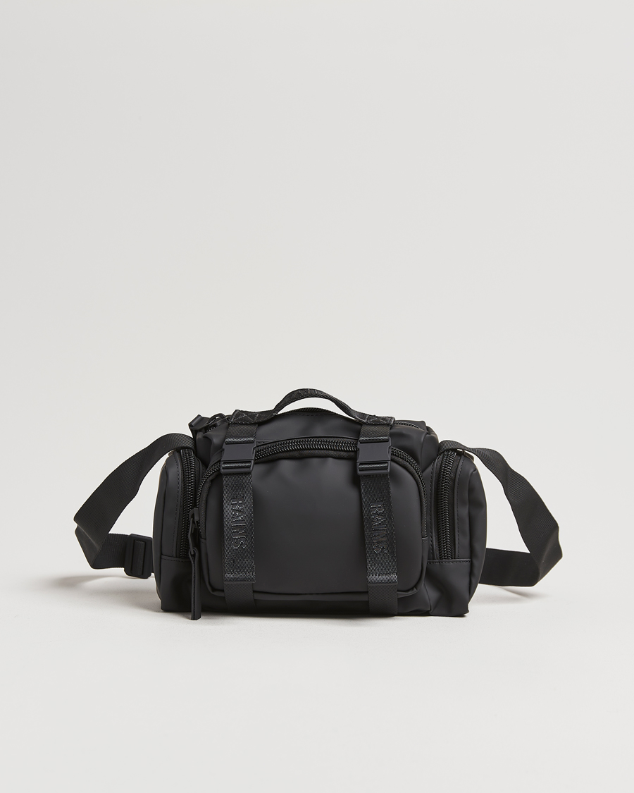 Herr | RAINS Trail Crossbody Bag Black | RAINS | Trail Crossbody Bag Black