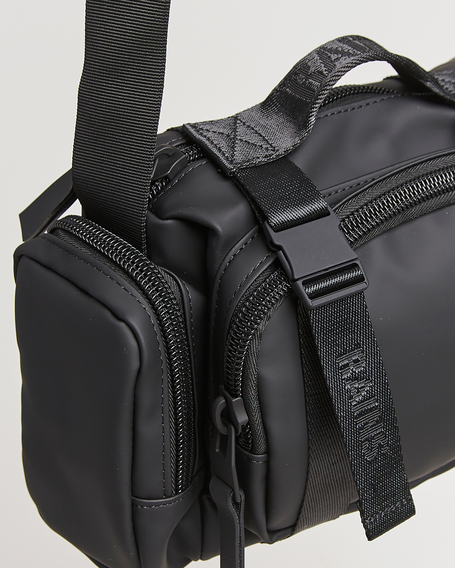 Herr | RAINS Trail Crossbody Bag Black | RAINS | Trail Crossbody Bag Black