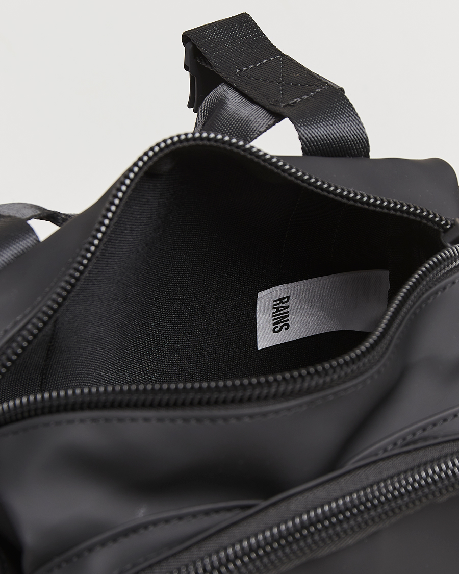 Herr | RAINS Trail Crossbody Bag Black | RAINS | Trail Crossbody Bag Black