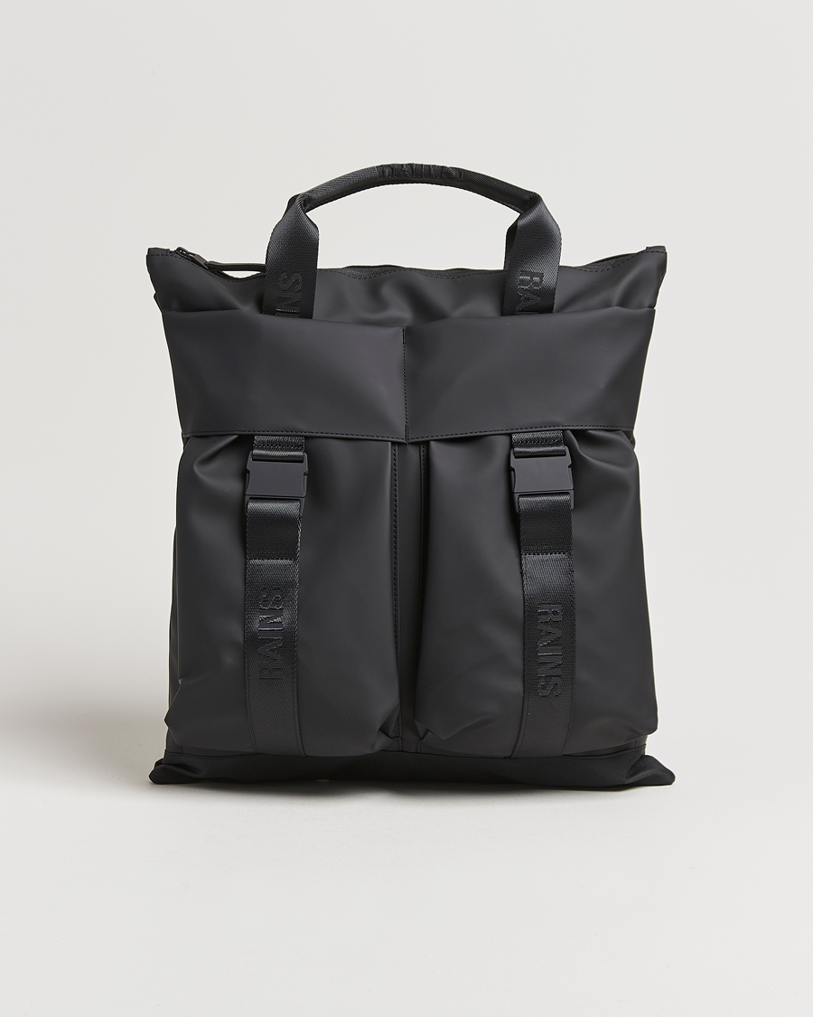 Herr | RAINS Trail Tote Bag Black | RAINS | Trail Tote Bag Black