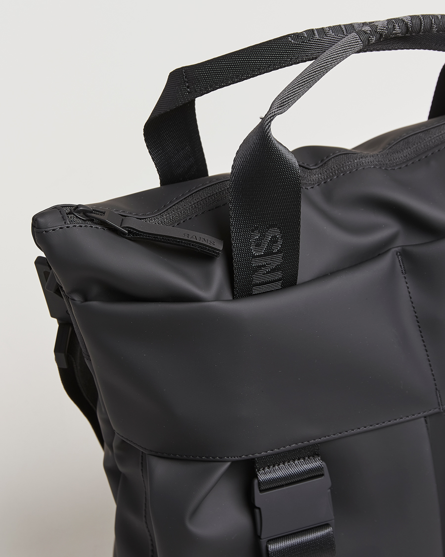 Herr | RAINS Trail Tote Bag Black | RAINS | Trail Tote Bag Black
