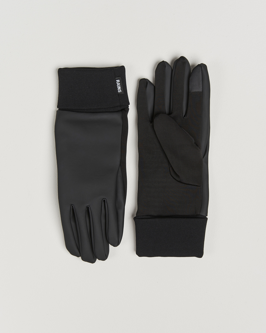 Herr | RAINS Gloves Black | RAINS | Gloves Black