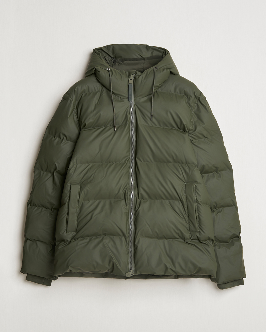 Herr | Jackor | RAINS | Alta Puffer Jacket Green