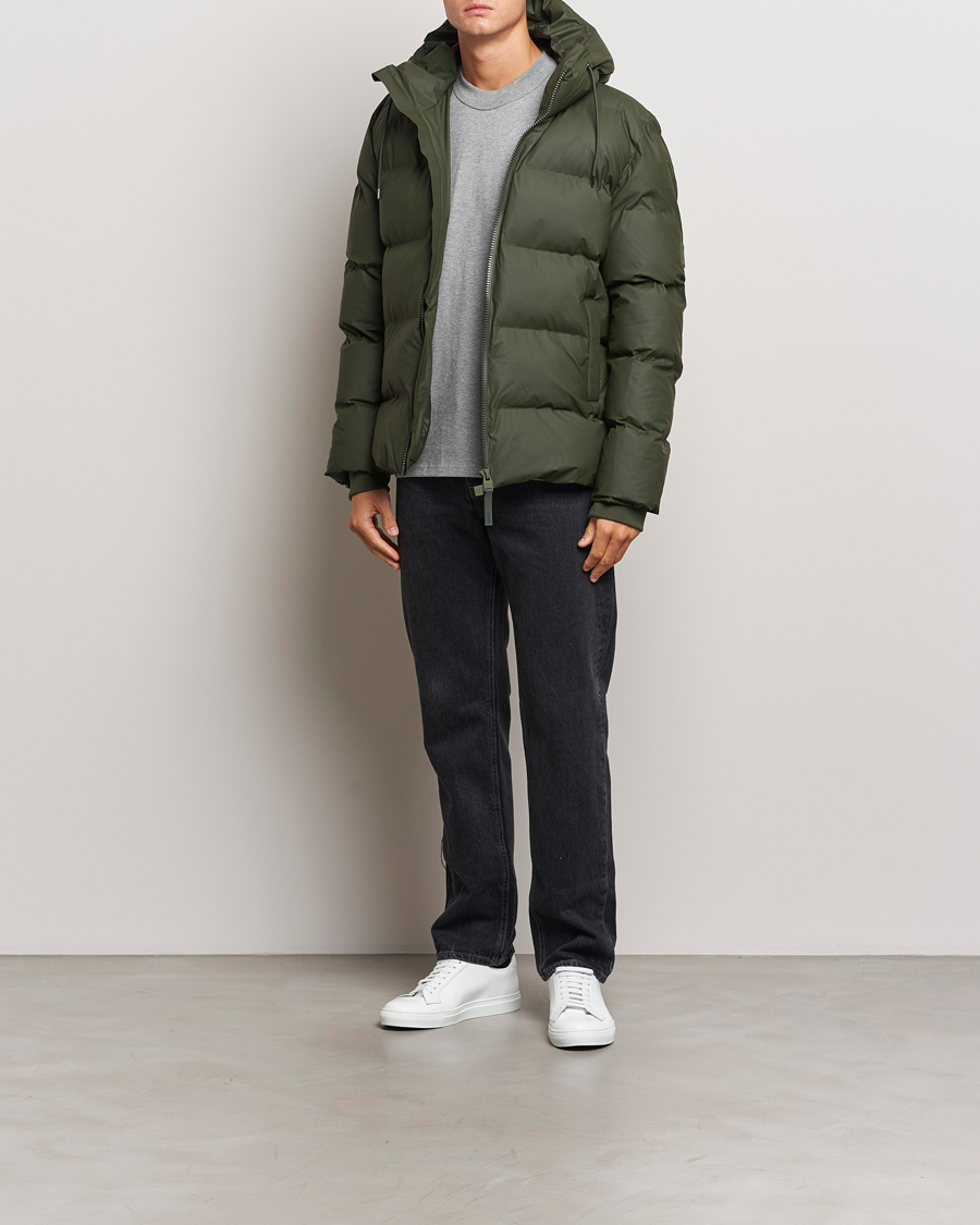 Herr | Jackor | RAINS | Alta Puffer Jacket Green