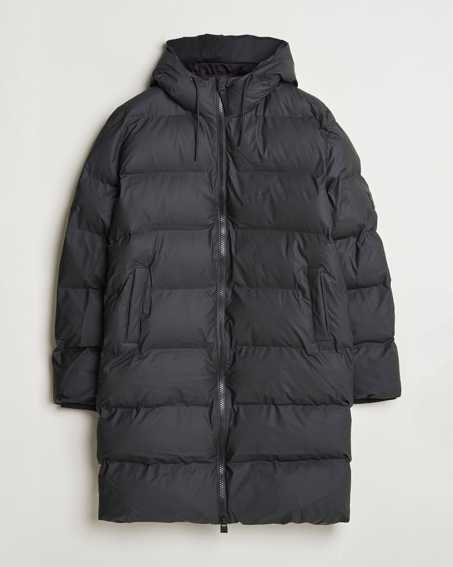 Herr | Jackor | RAINS | Alta Long Puffer Parka Black