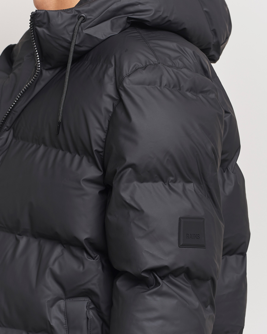 Herr | Jackor | RAINS | Alta Long Puffer Parka Black