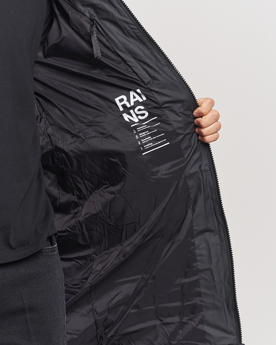 Herr | Jackor | RAINS | Alta Long Puffer Parka Black