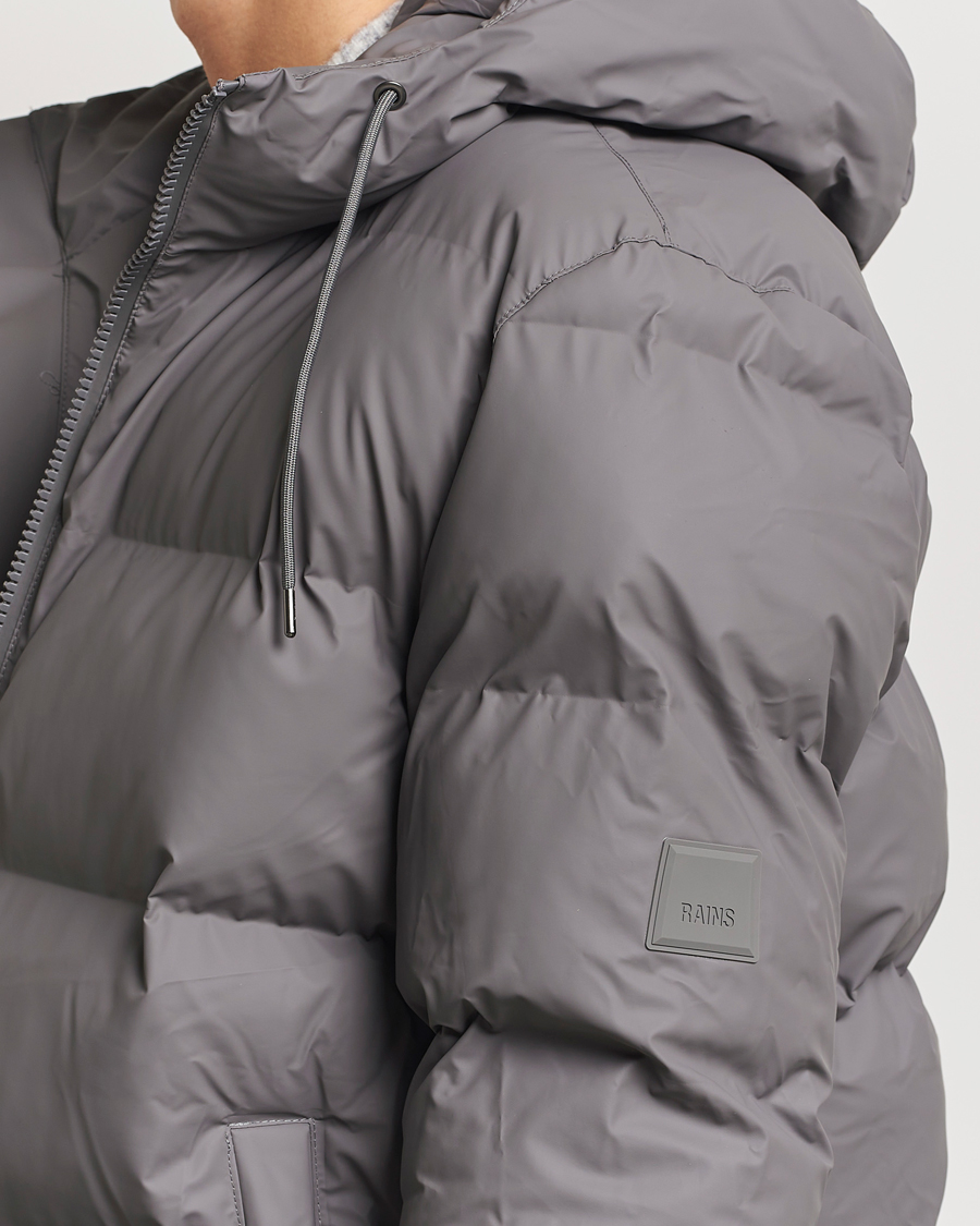 Herr | Jackor | RAINS | Alta Long Puffer Parka Grey