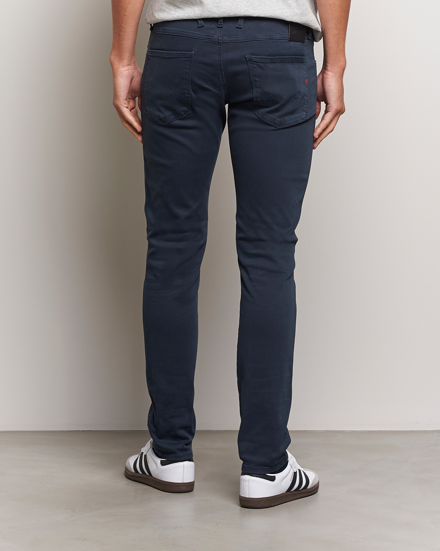 Herr | Byxor | Replay | Anbass Hyperflex X.Lite 5-Pocket Pants Navy
