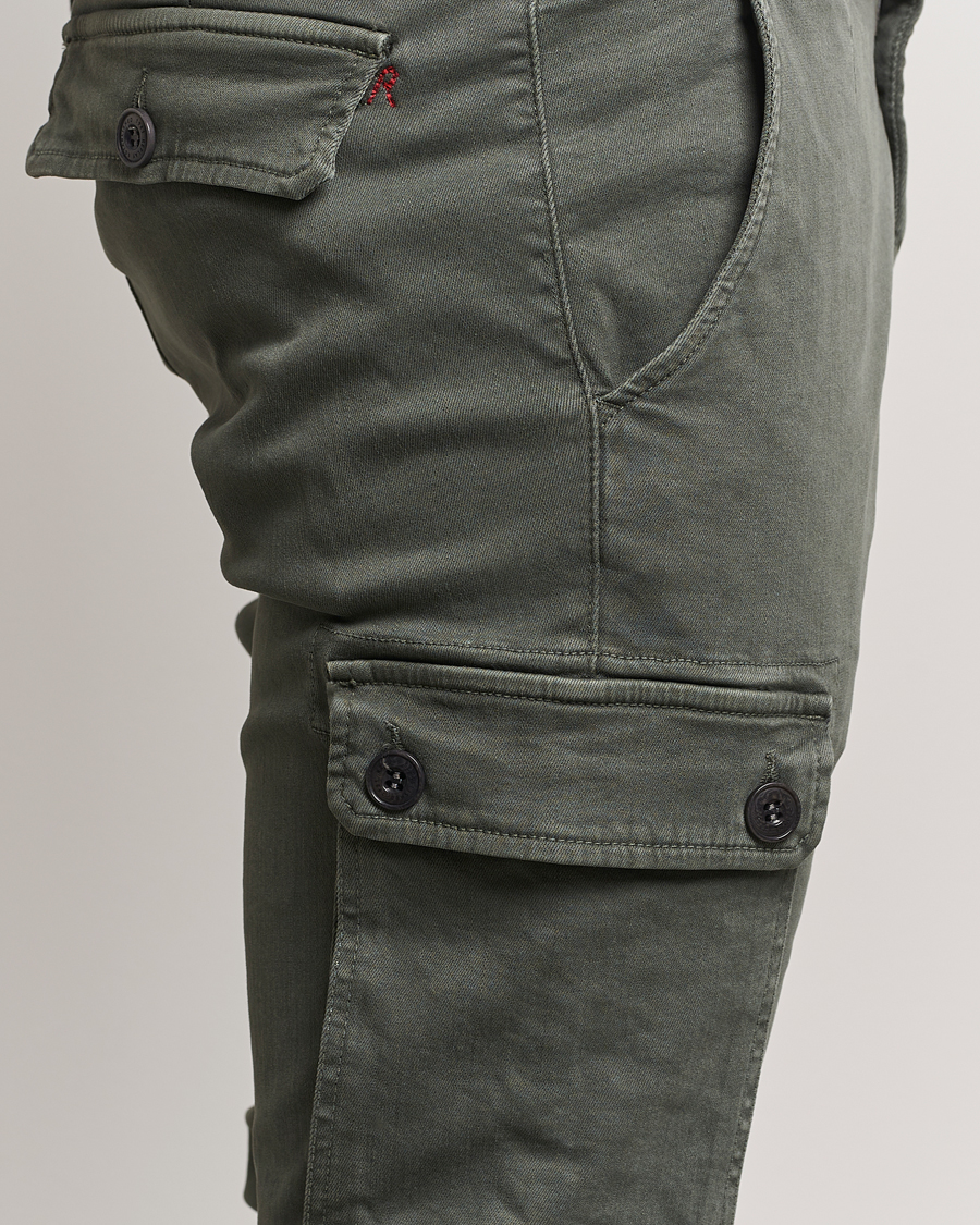 Herr | Byxor | Replay | Jaan Hyperflex Cargo Pants Dark Green