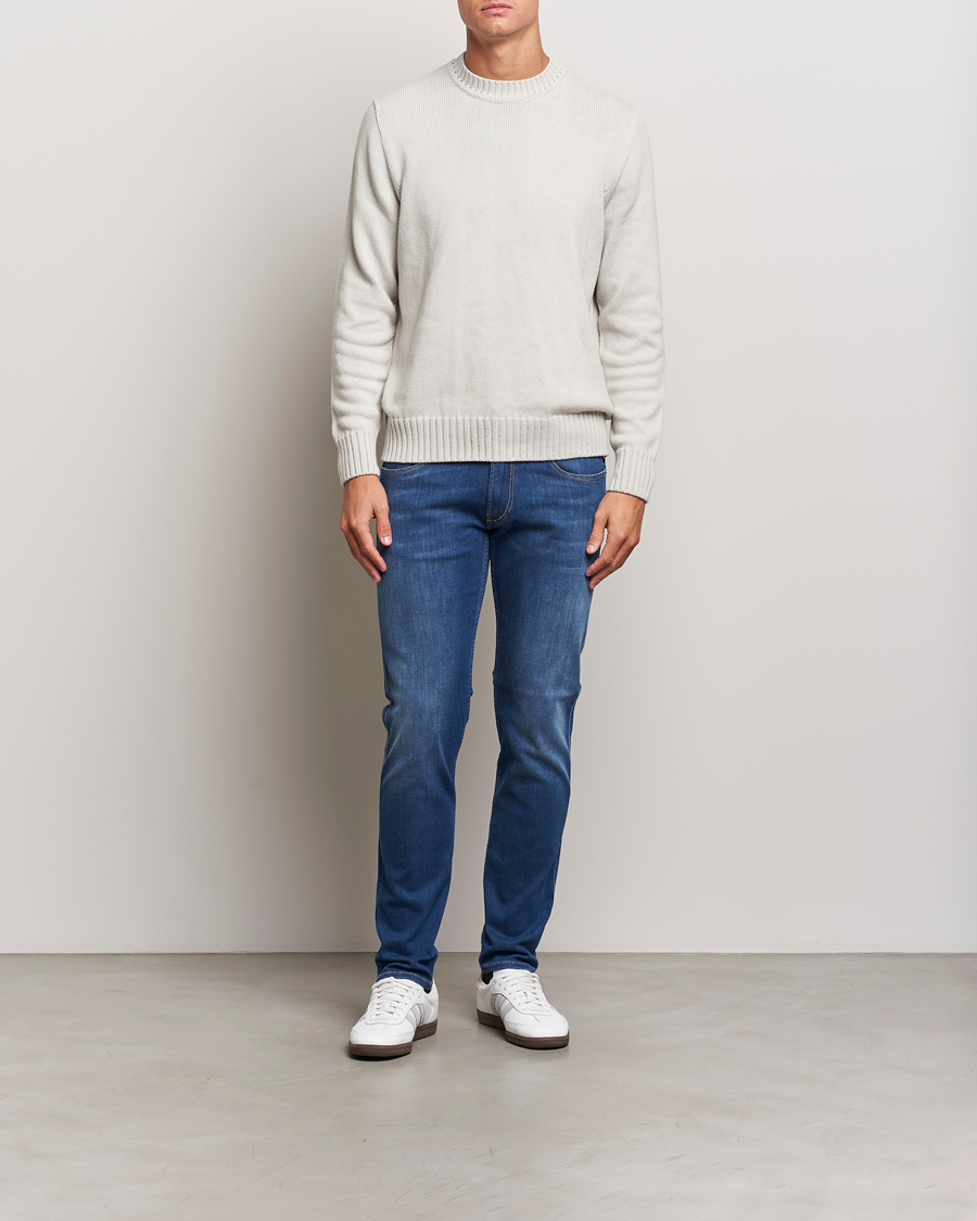 Herr | Jeans | Replay | Anbass Powerstretch Jeans Medium Blue
