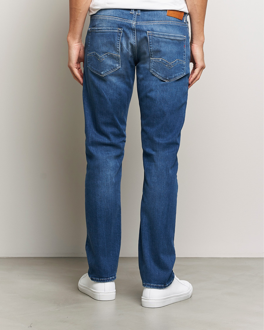 Herr | Jeans | Replay | Rocco Tapered Stretch Jeans Medium Blue