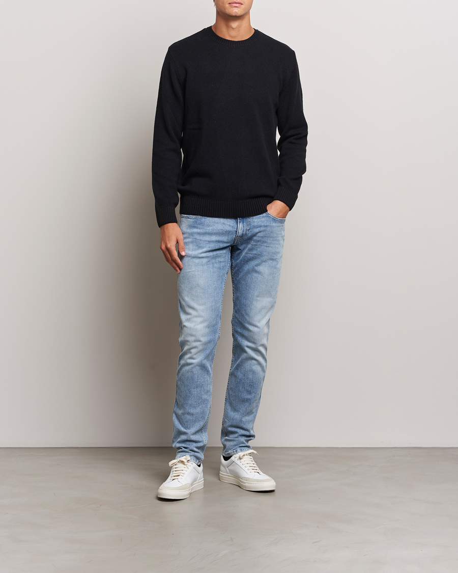 Herr | Jeans | Replay | Anbass Super Stretch Bio Jeans Light Blue