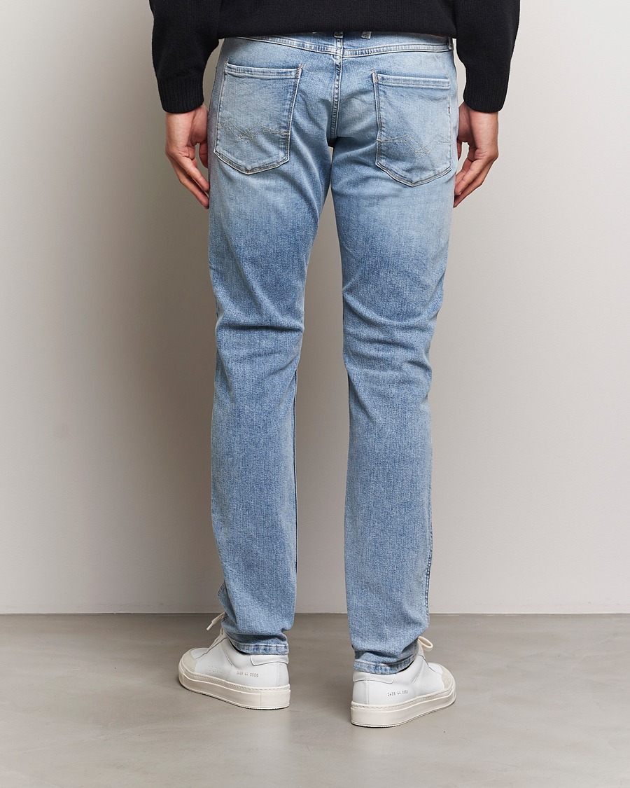Herr | Jeans | Replay | Anbass Super Stretch Bio Jeans Light Blue