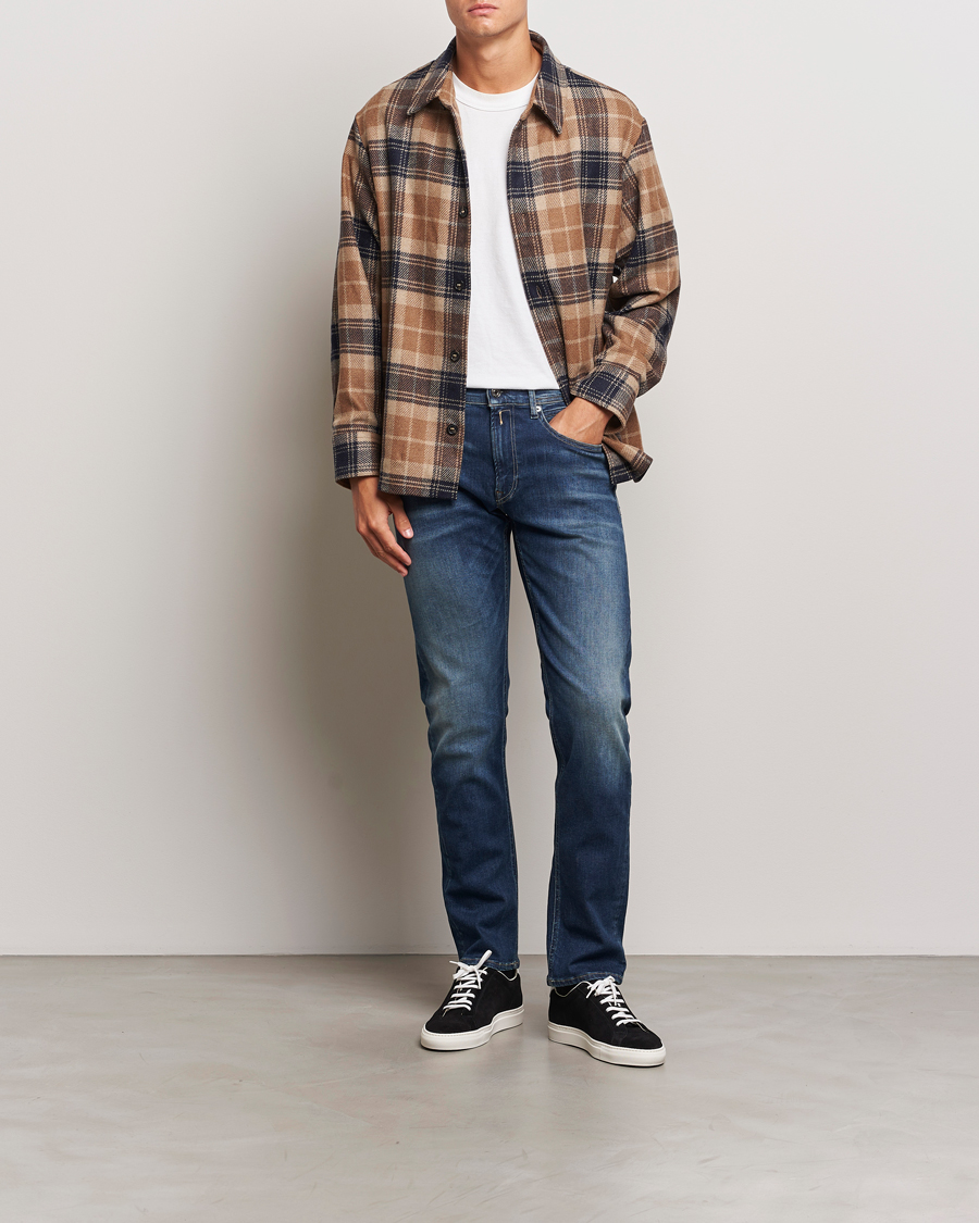 Herr | Jeans | Replay | Grover Hyperflex Dust Jeans Dark Blue