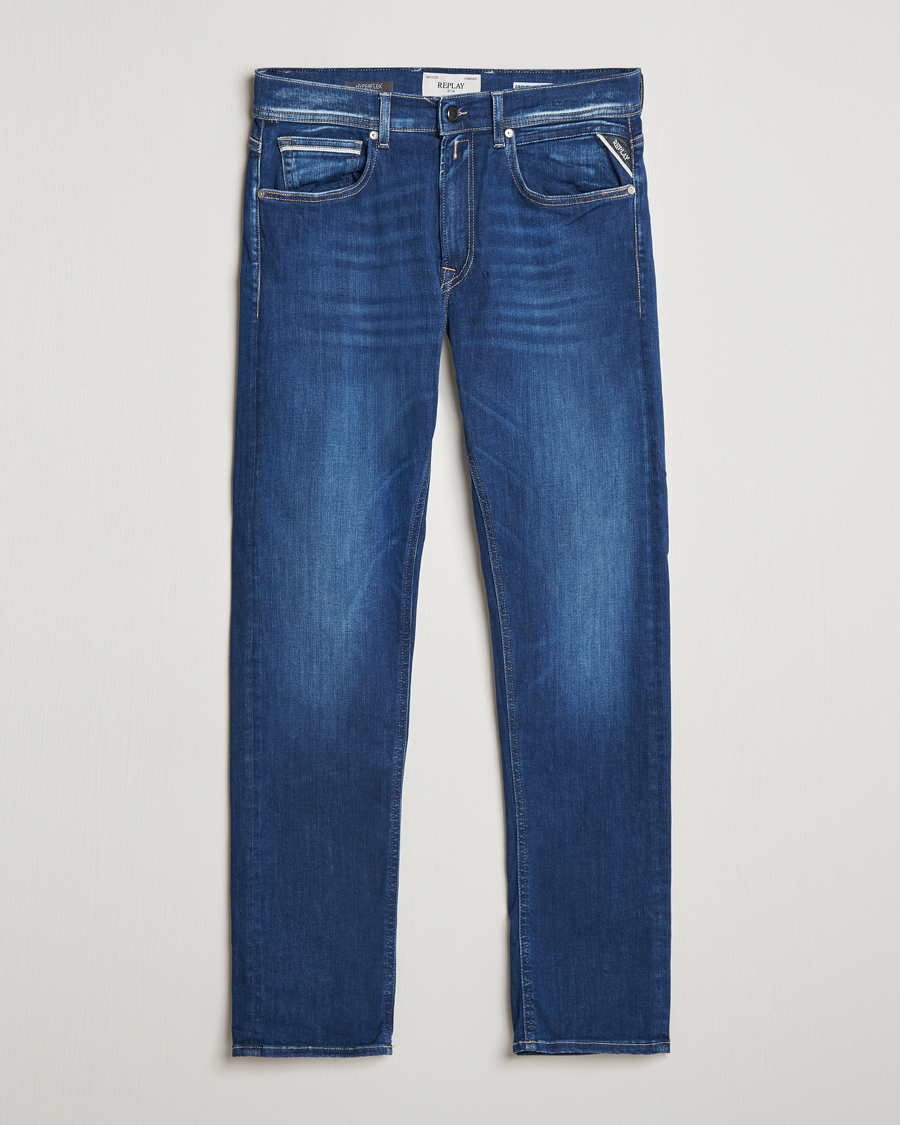 Herr | Jeans | Replay | Grover Hyperflex Eco Plus Jeans Medium Blue