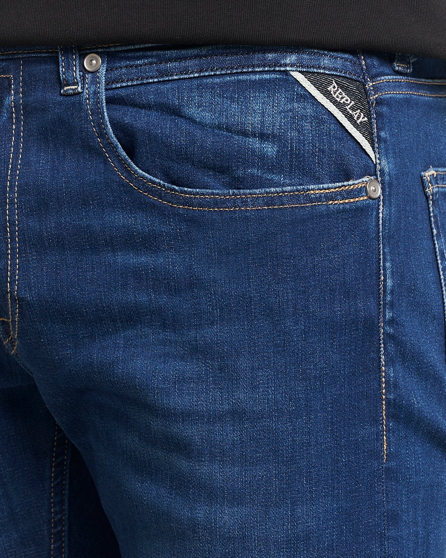 Herr | Jeans | Replay | Grover Hyperflex Eco Plus Jeans Medium Blue