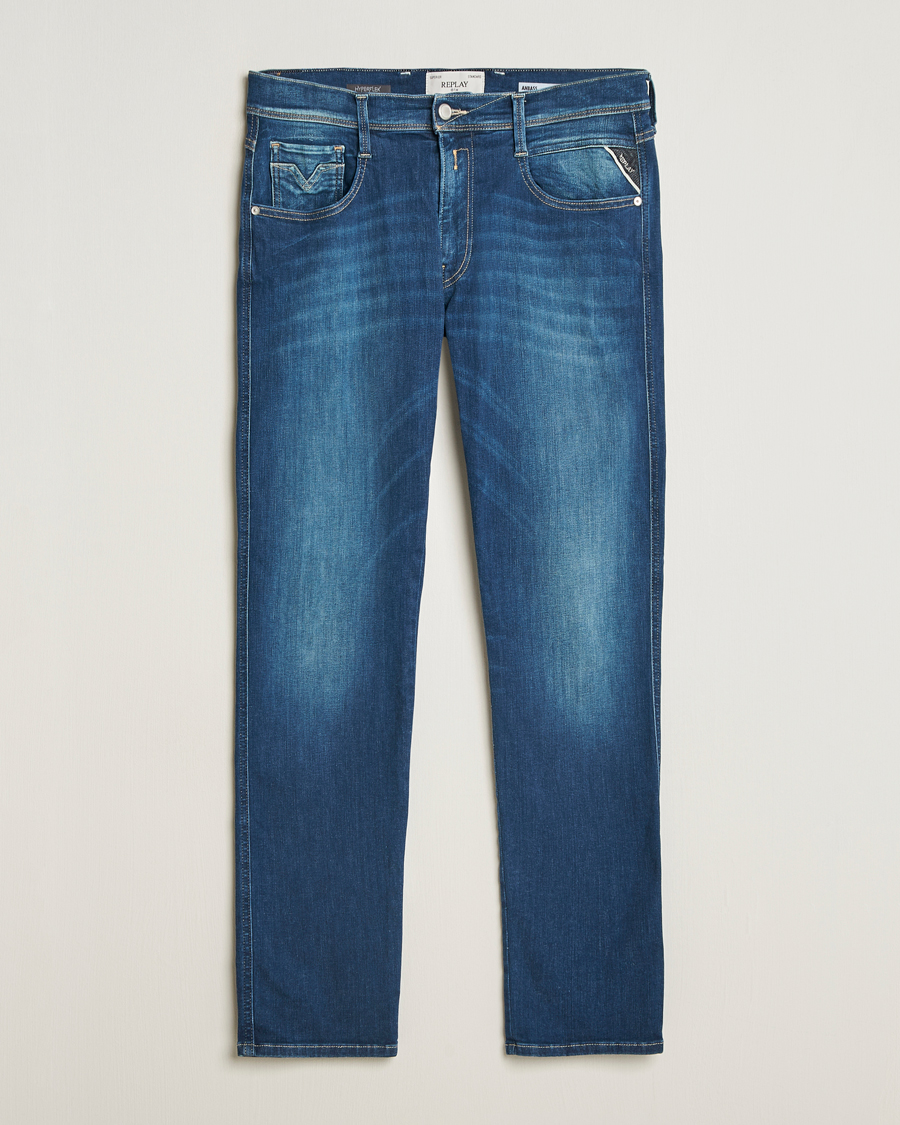 Herr | Jeans | Replay | Anbass Hyperflex Eco Plus Jeans Medium Blue