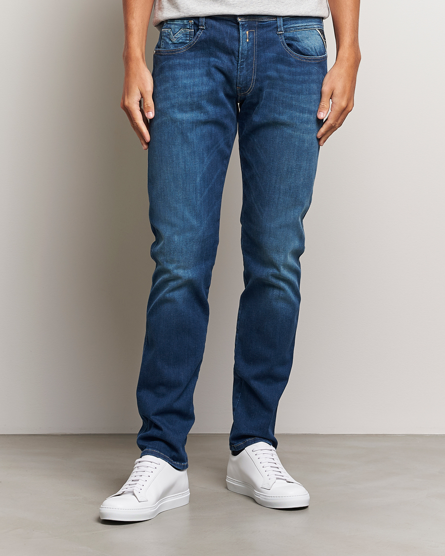 Herr | Jeans | Replay | Anbass Hyperflex Eco Plus Jeans Medium Blue