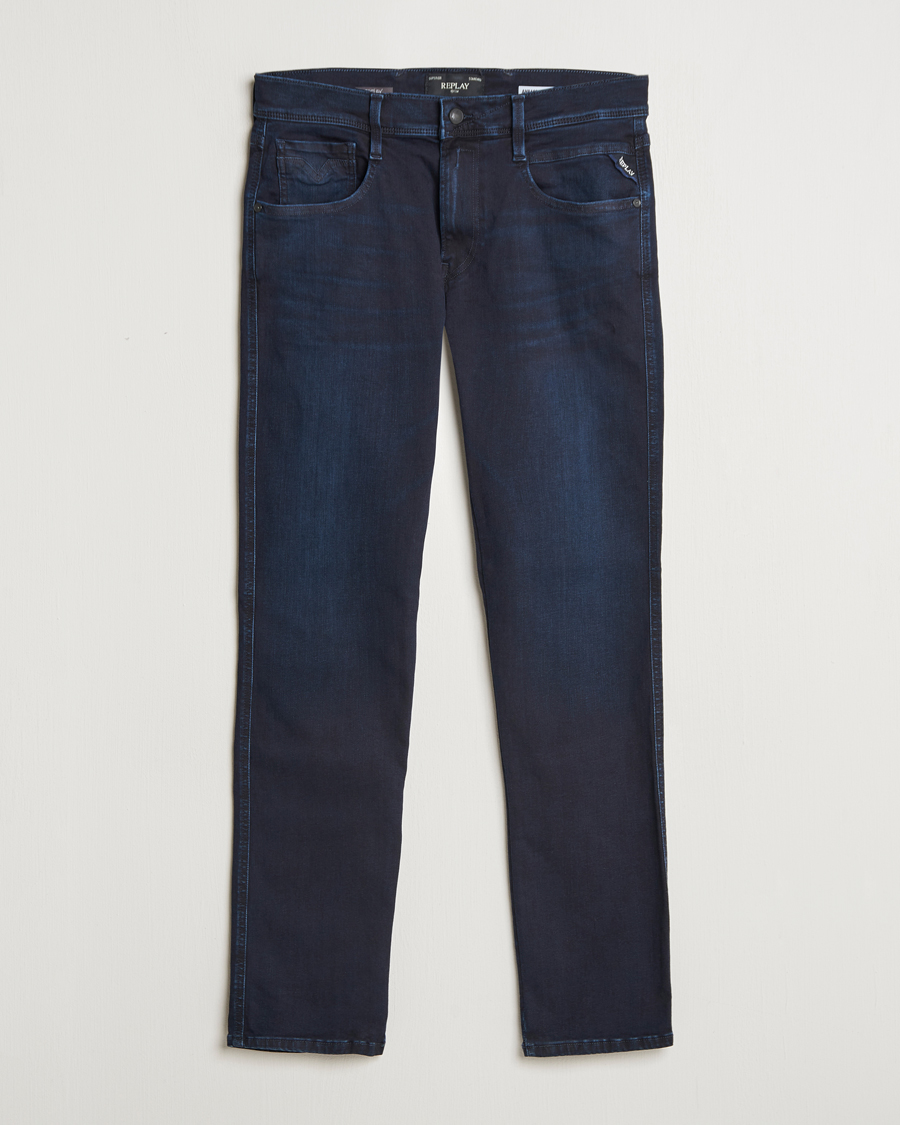 Herr | Jeans | Replay | Anbass Hyperflex Eco Plus Jeans Blue Black
