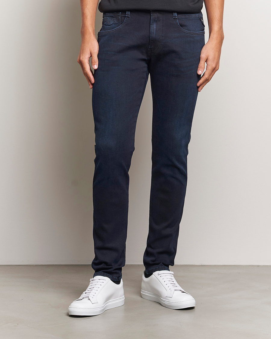 Herr | Jeans | Replay | Anbass Hyperflex Eco Plus Jeans Blue Black