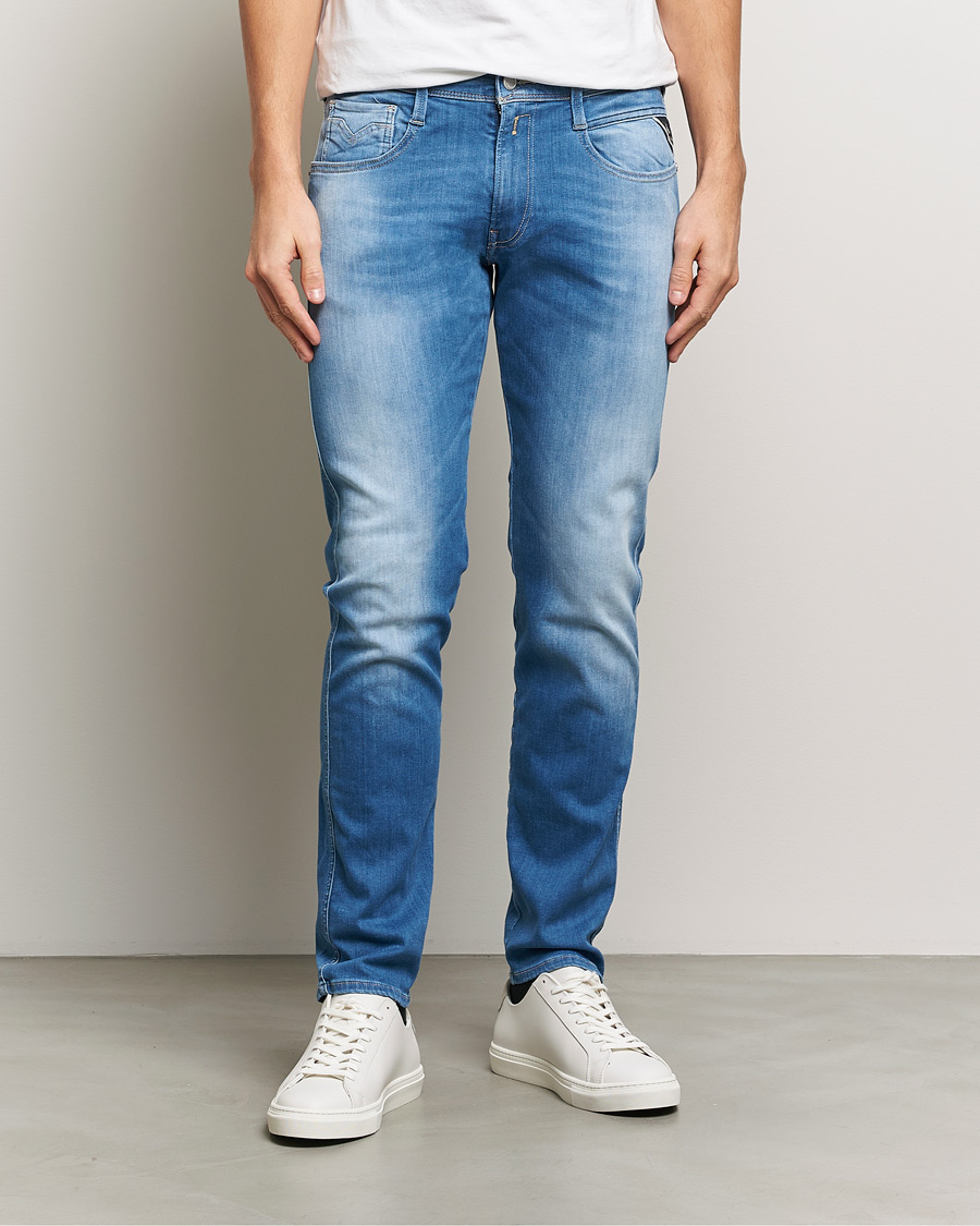 Herr | Jeans | Replay | Anbass Hyperflex Eco Plus Jeans Light Blue