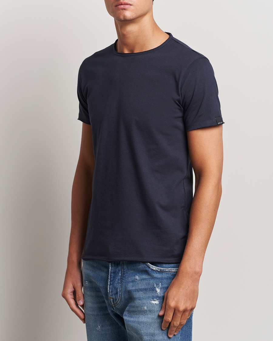 Herr | T-Shirts | Replay | Crew Neck T-Shirt Night Blue