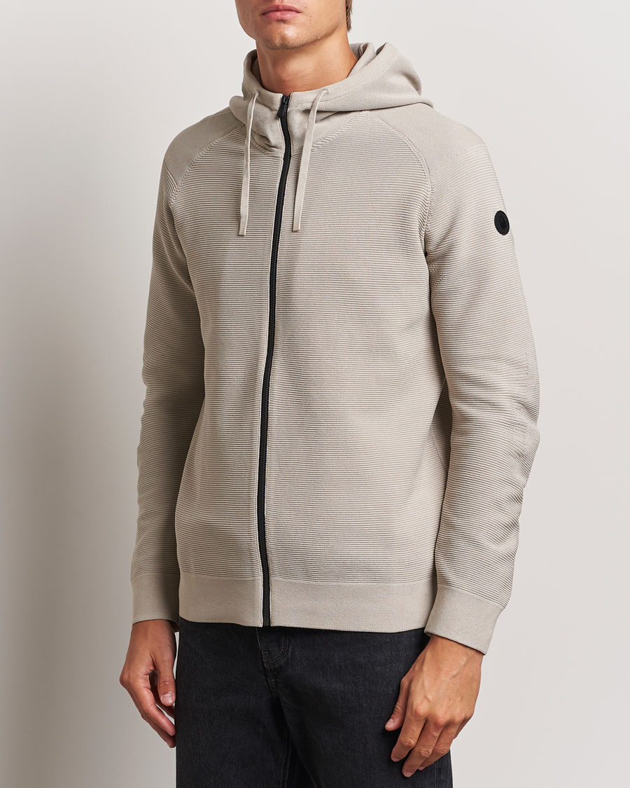 Herr | Tröjor | Sail Racing | Element Seamless Full Zip Hoodie Sand