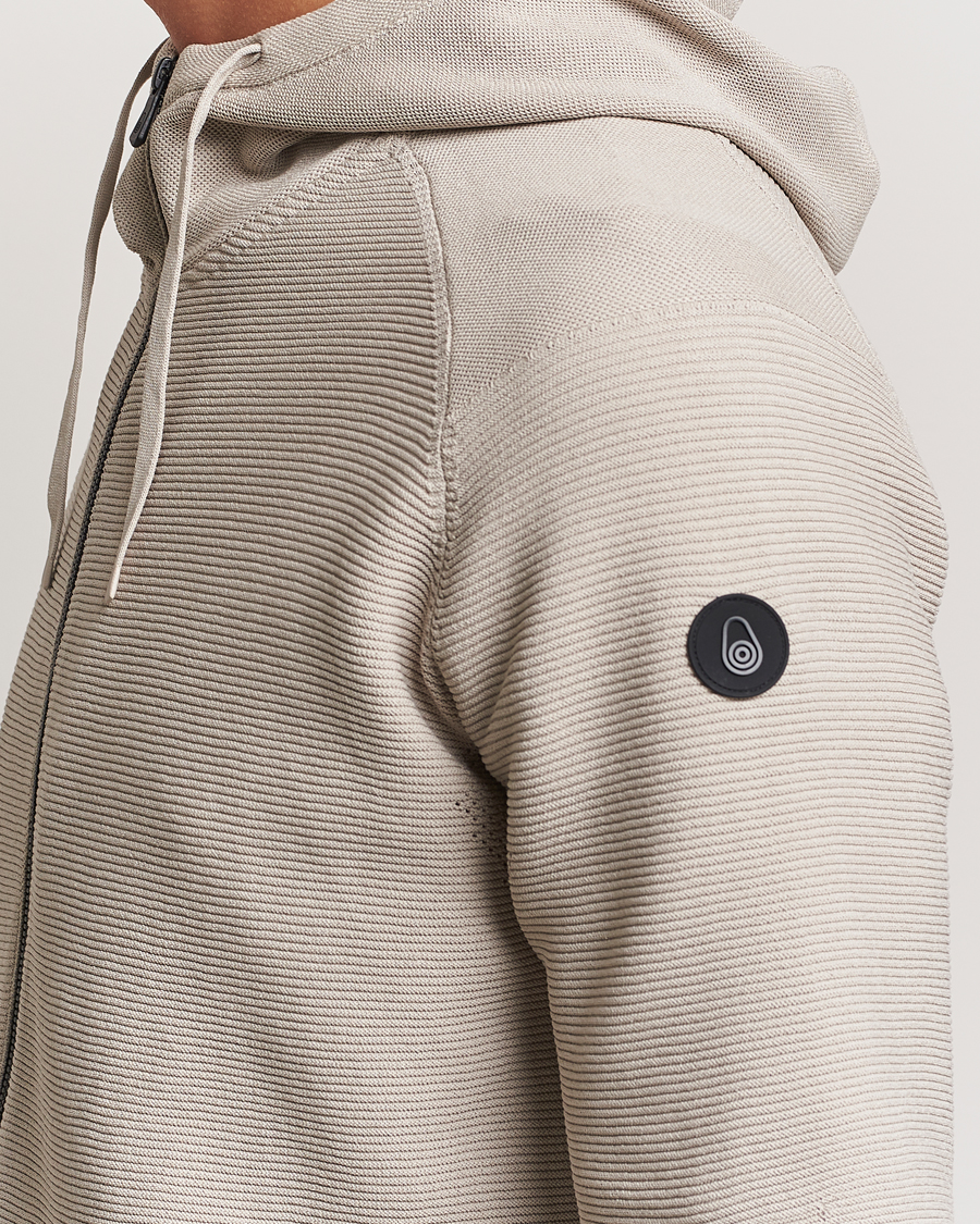 Herr | Tröjor | Sail Racing | Element Seamless Full Zip Hoodie Sand