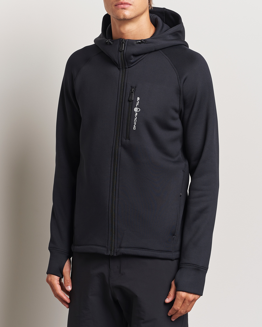 Herr | Tröjor | Sail Racing | Spray Powerstretch Full Zip Hoodie Carbon