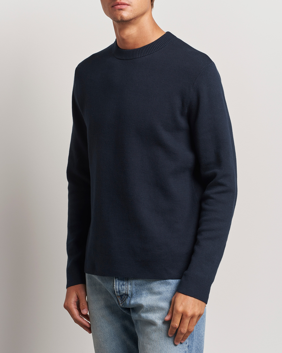 Herr | Tröjor | Samsøe Samsøe | Niklas Sweater Salute Navy