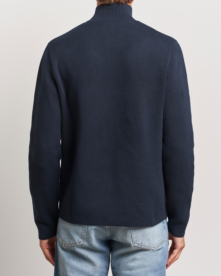 Herr | Tröjor | Samsøe Samsøe | Niklas Full Zip Salute Navy
