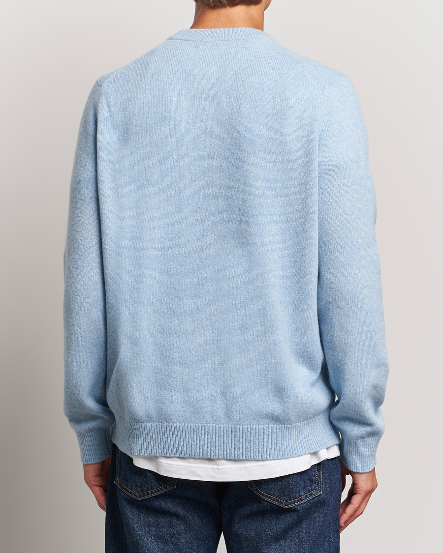 Herr | Tröjor | Samsøe Samsøe | Isak Knitted Crew Neck Subdued Blue