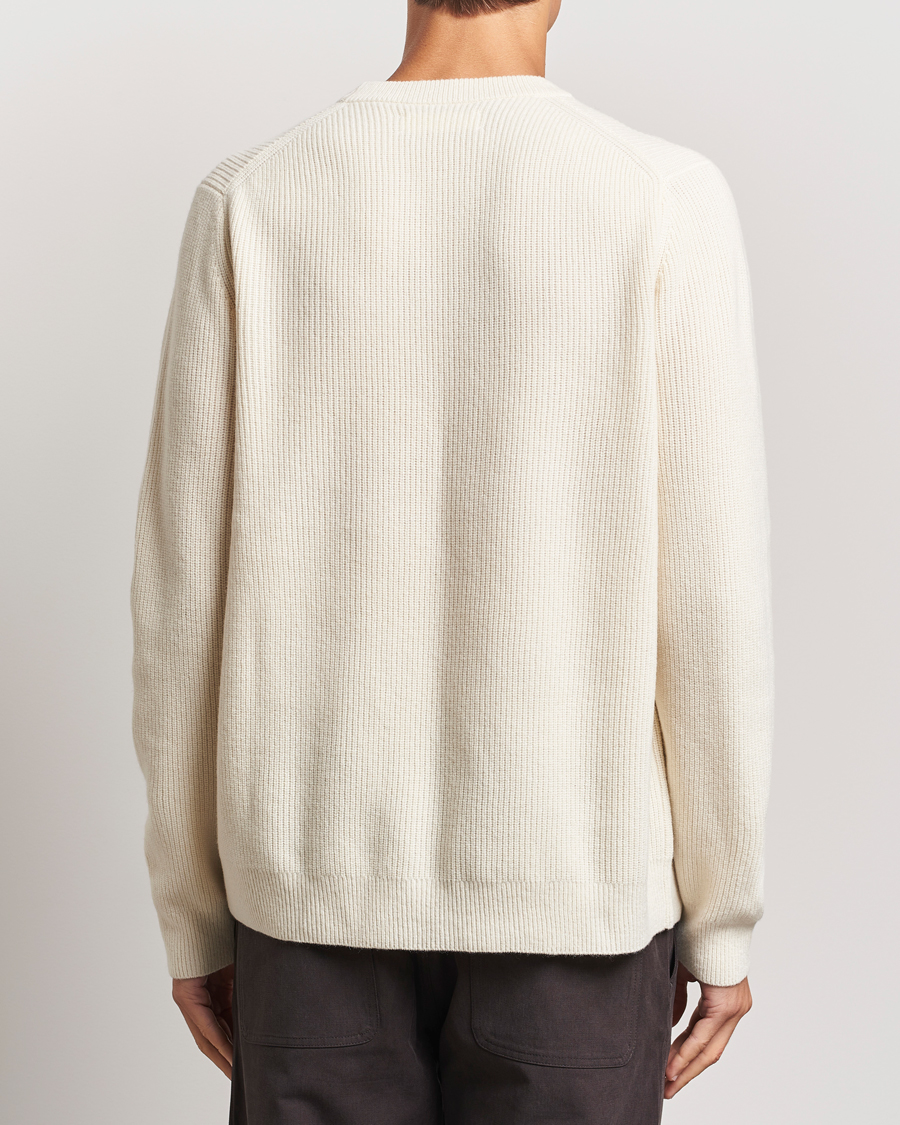 Herr | Tröjor | Samsøe Samsøe | Isaks Knitted Crew Neck Clear Cream