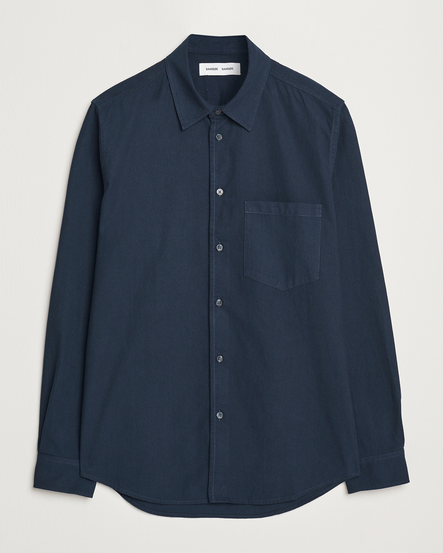 Herr | Skjortor | Samsøe Samsøe | Liam Shirt Salute Navy