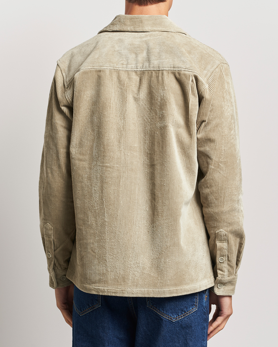 Herr | Skjortor | Samsøe Samsøe | Damon Corduroy Overshirt Abbey Stone