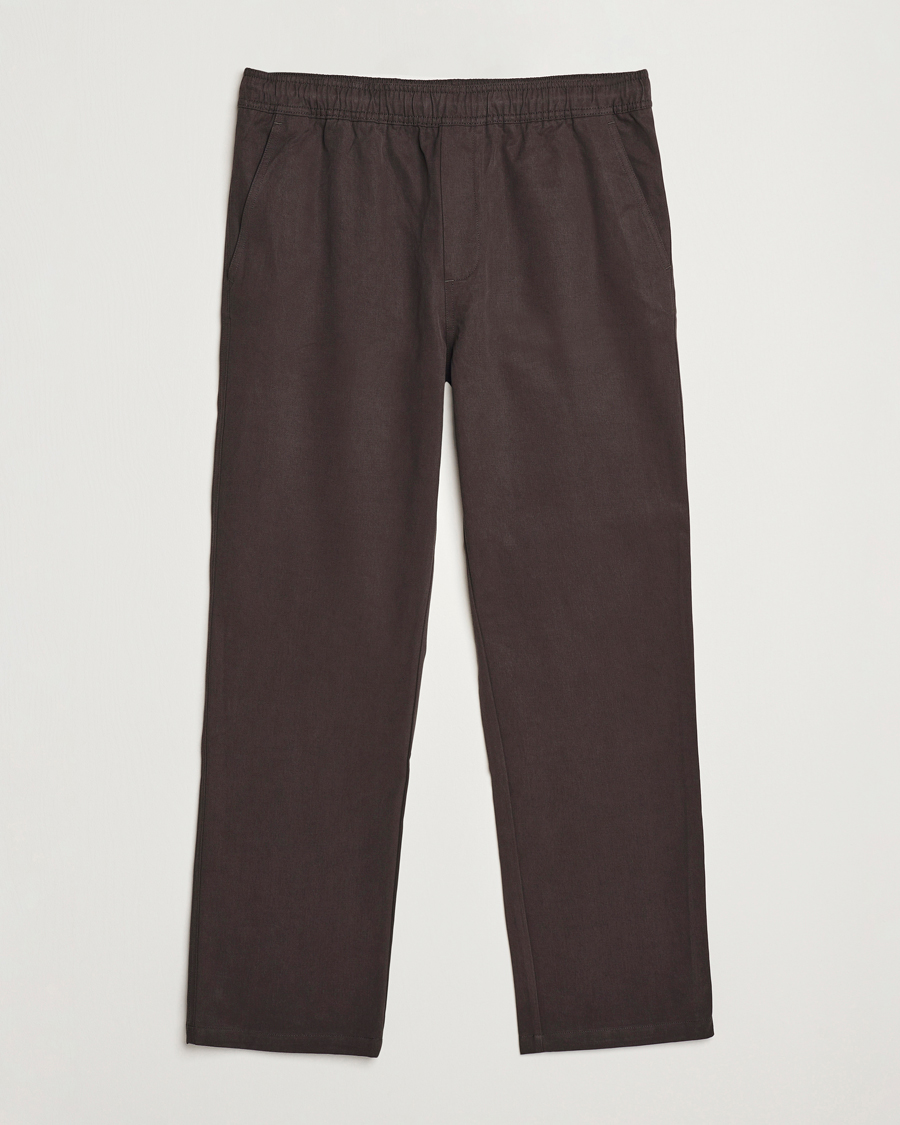 Herr | Byxor | Samsøe Samsøe | Jabari Drawstring Trousers Chocolate Brown