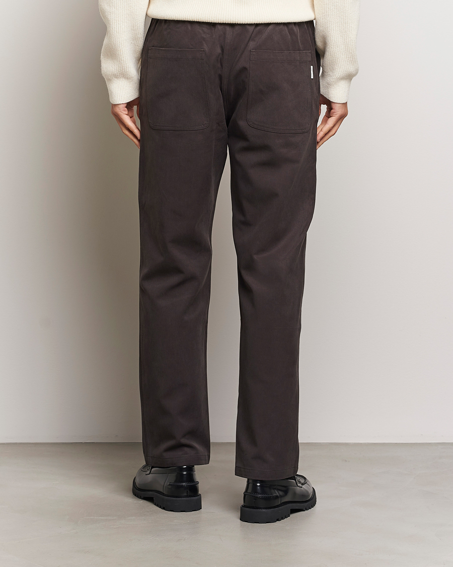 Herr | Byxor | Samsøe Samsøe | Jabari Drawstring Trousers Chocolate Brown