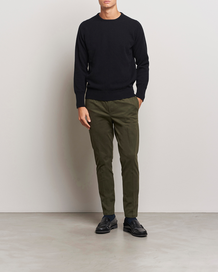 Herr | Byxor | Samsøe Samsøe | Smith Drawstring Trousers Forest Night