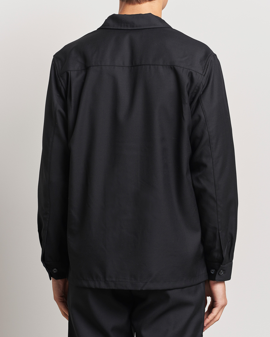 Herr | Skjortor | Samsøe Samsøe | Damon Wool Overshirt Black