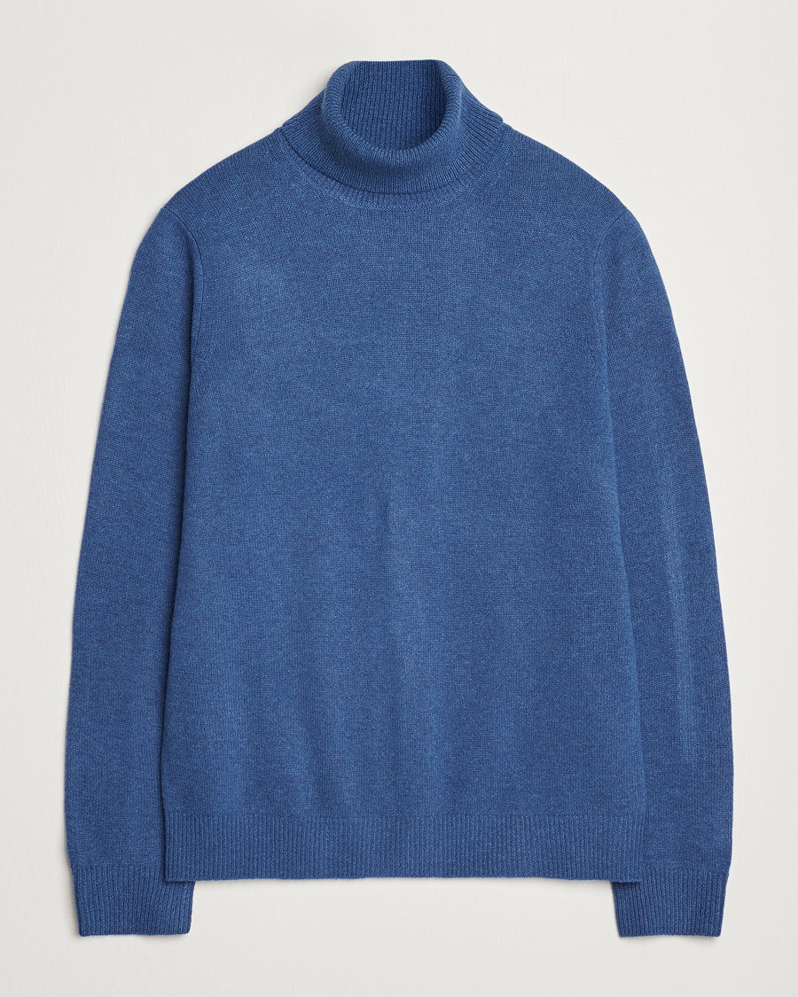 Herr | Tröjor | Samsøe Samsøe | Isak Knitted Turtleneck True Navy