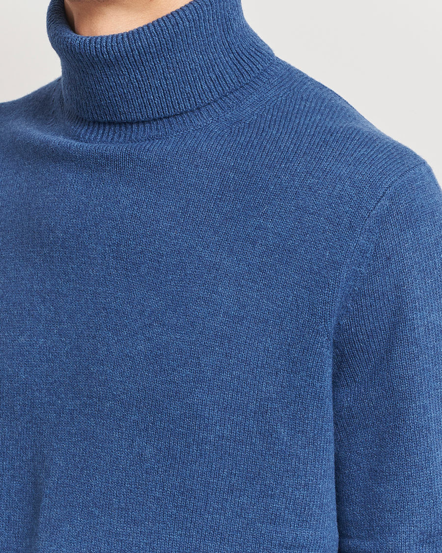 Herr | Tröjor | Samsøe Samsøe | Isak Knitted Turtleneck True Navy